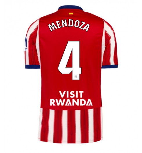 Atletico Madrid Rodrigo Mendoza #4 Domácí Dres 2026-27 Krátký Rukáv Atletico Madrid Rodrigo Mendoza #4 Domácí Dres 2026-27 Krátký Rukáv